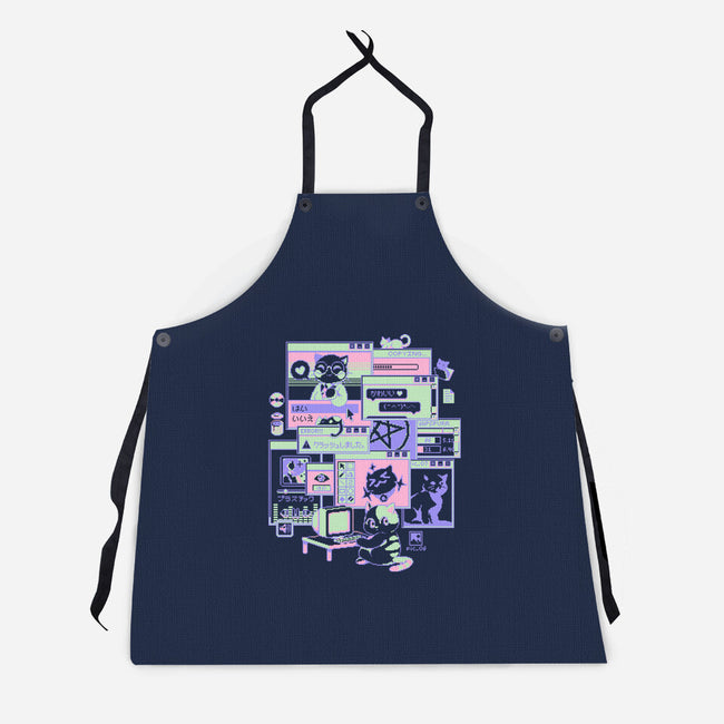 Interneko-Unisex-Kitchen-Apron-ilustrata