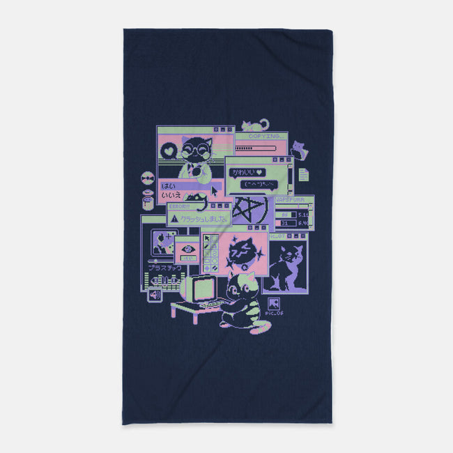 Interneko-None-Beach-Towel-ilustrata