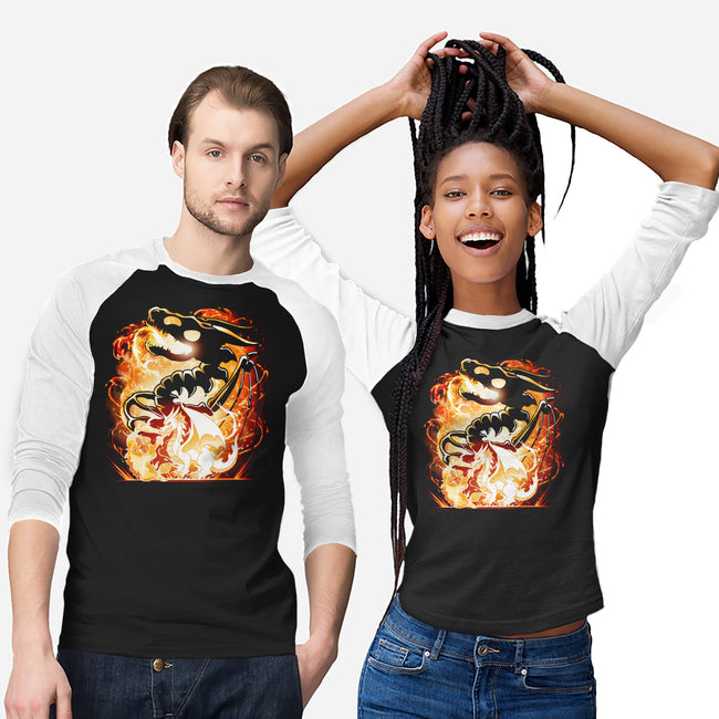 Skeleton Dragon-Unisex-Baseball-Tee-Vallina84