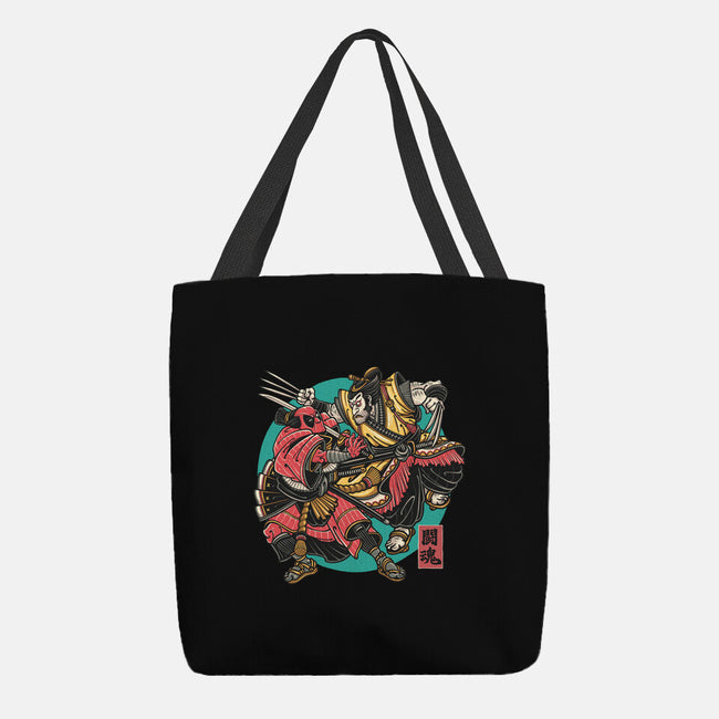 Fighting Spirit-None-Basic Tote-Bag-momma_gorilla