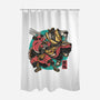 Fighting Spirit-None-Polyester-Shower Curtain-momma_gorilla