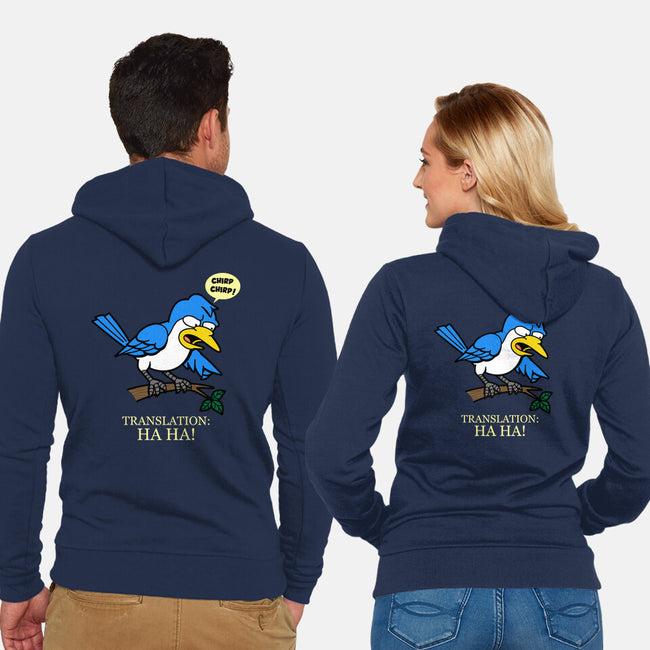 Springfield Mocking Bird-Unisex-Zip-Up-Sweatshirt-Boggs Nicolas