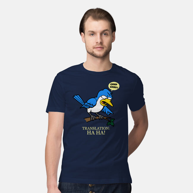 Springfield Mocking Bird-Mens-Premium-Tee-Boggs Nicolas