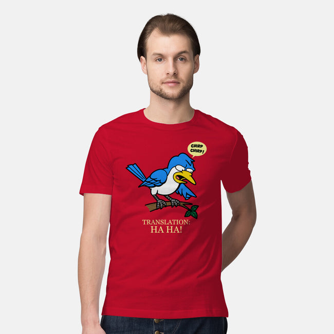 Springfield Mocking Bird-Mens-Premium-Tee-Boggs Nicolas