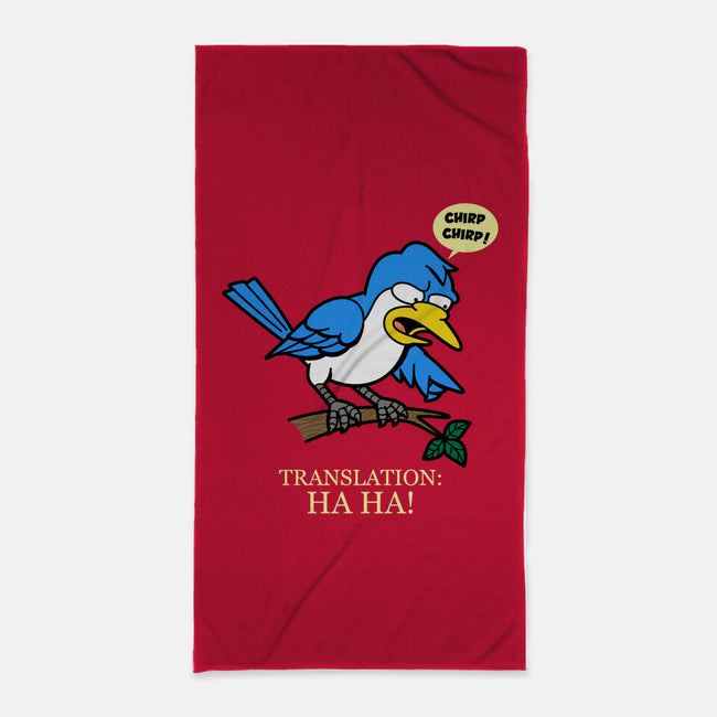 Springfield Mocking Bird-None-Beach-Towel-Boggs Nicolas