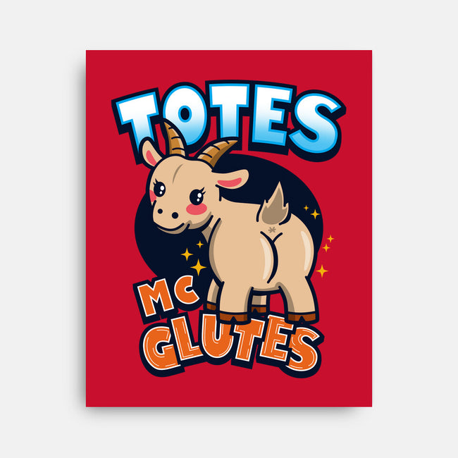 Totes McGlutes-None-Stretched-Canvas-Boggs Nicolas