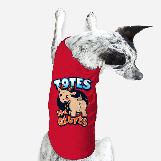 Totes McGlutes-Dog-Basic-Pet Tank-Boggs Nicolas