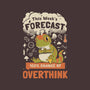 100% Chance Of Overthink-None-Glossy-Sticker-Heyra Vieira