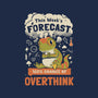 100% Chance Of Overthink-None-Glossy-Sticker-Heyra Vieira