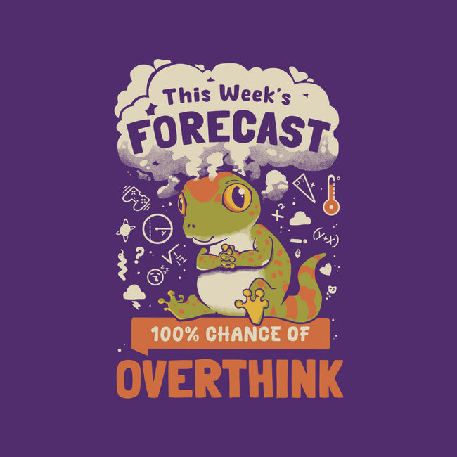 100% Chance Of Overthink-None-Glossy-Sticker-Heyra Vieira