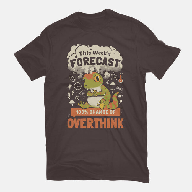 100% Chance Of Overthink-Womens-Basic-Tee-Heyra Vieira