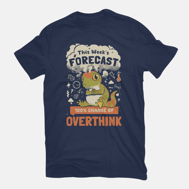 100% Chance Of Overthink-Unisex-Basic-Tee-Heyra Vieira