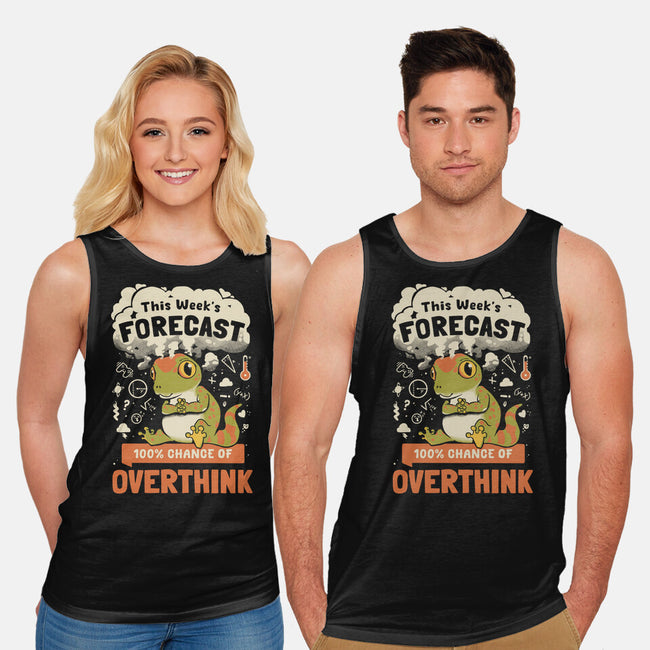 100% Chance Of Overthink-Unisex-Basic-Tank-Heyra Vieira