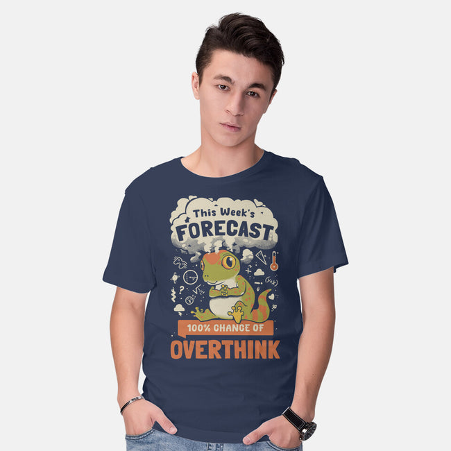 100% Chance Of Overthink-Mens-Basic-Tee-Heyra Vieira