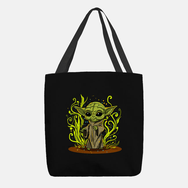 Grogu's Garden-None-Basic Tote-Bag-kharmazero