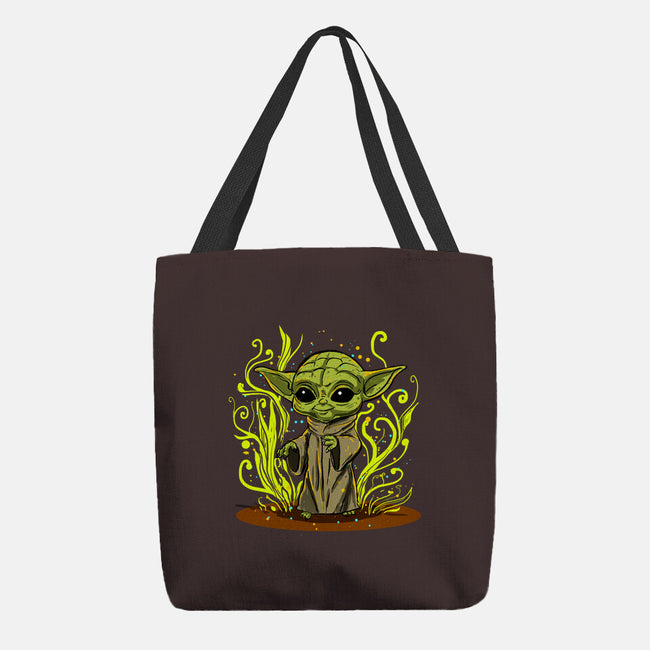 Grogu's Garden-None-Basic Tote-Bag-kharmazero