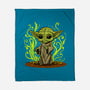 Grogu's Garden-None-Fleece-Blanket-kharmazero