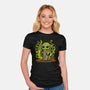 Grogu's Garden-Womens-Fitted-Tee-kharmazero