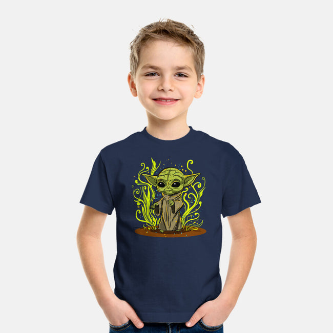 Grogu's Garden-Youth-Basic-Tee-kharmazero