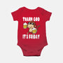 Friday Monkey-Baby-Basic-Onesie-fanfabio