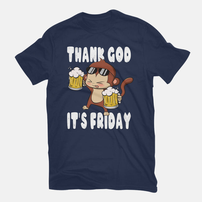 Friday Monkey-Mens-Heavyweight-Tee-fanfabio