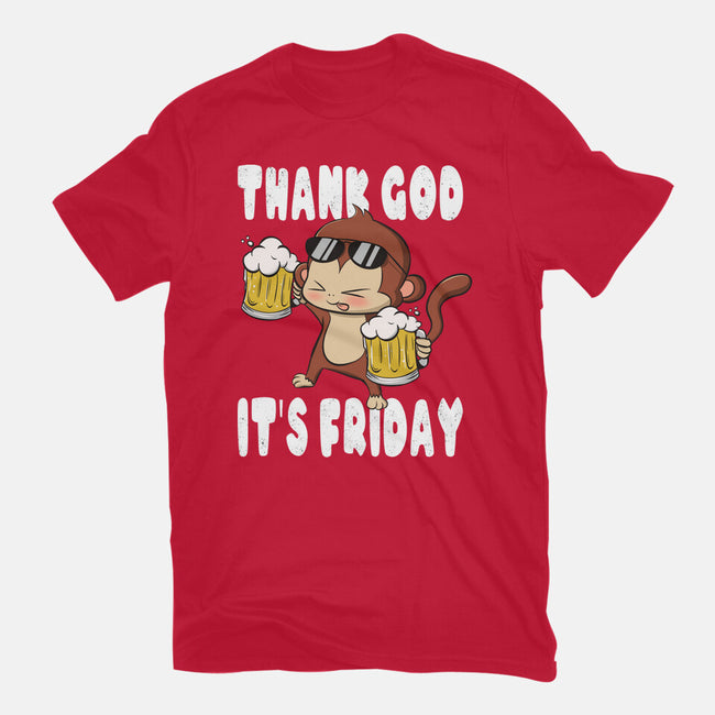 Friday Monkey-Mens-Heavyweight-Tee-fanfabio