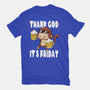 Friday Monkey-Womens-Fitted-Tee-fanfabio