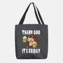 Friday Monkey-None-Basic Tote-Bag-fanfabio