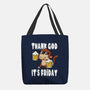 Friday Monkey-None-Basic Tote-Bag-fanfabio