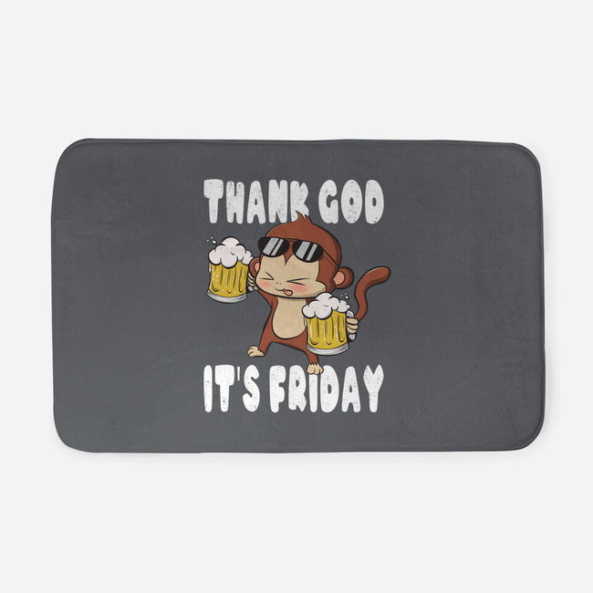 Friday Monkey-None-Memory Foam-Bath Mat-fanfabio