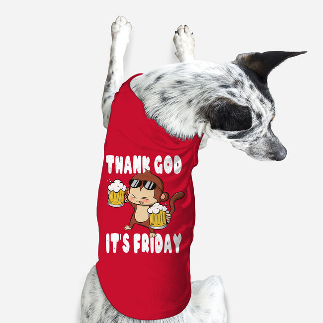 Friday Monkey-Dog-Basic-Pet Tank-fanfabio