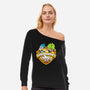 Saiyanmaniacs-Womens-Off Shoulder-Sweatshirt-Barbadifuoco