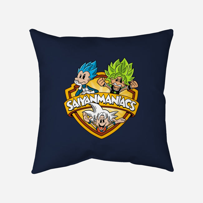 Saiyanmaniacs-None-Removable Cover-Throw Pillow-Barbadifuoco