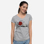 This Is Critical-Womens-V-Neck-Tee-Melonseta