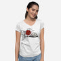 This Is Critical-Womens-V-Neck-Tee-Melonseta