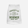 Property Of Science-Dog-Basic-Pet Tank-Melonseta