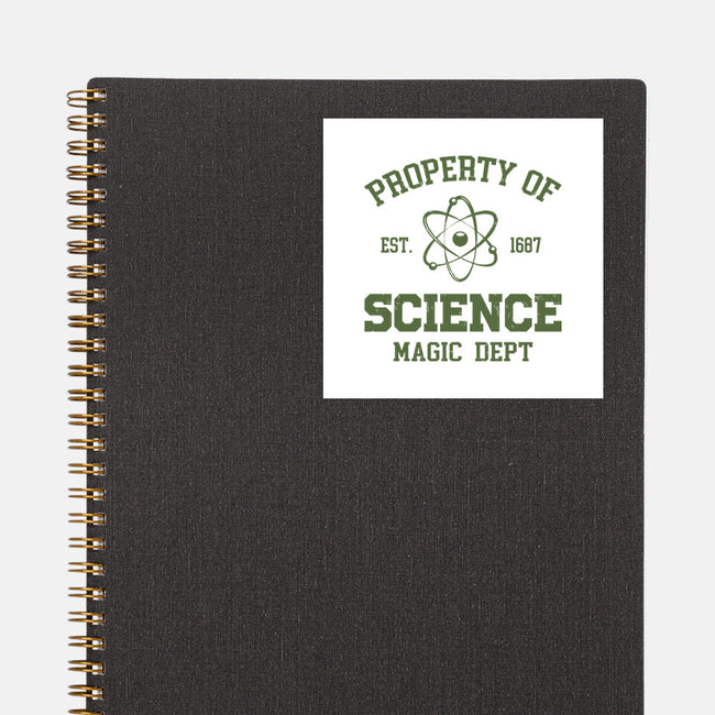 Property Of Science-None-Glossy-Sticker-Melonseta