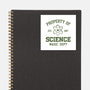 Property Of Science-None-Glossy-Sticker-Melonseta