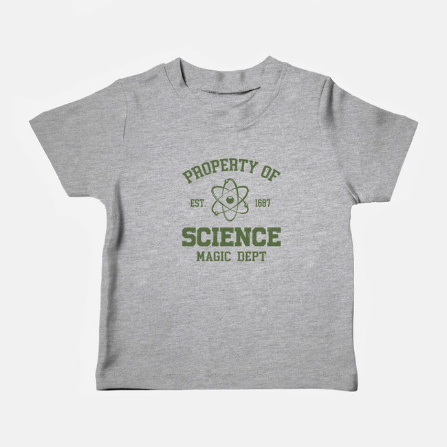 Property Of Science-Baby-Basic-Tee-Melonseta