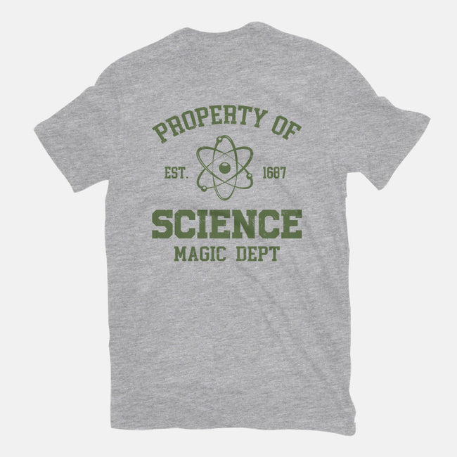 Property Of Science-Unisex-Basic-Tee-Melonseta