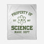 Property Of Science-None-Fleece-Blanket-Melonseta