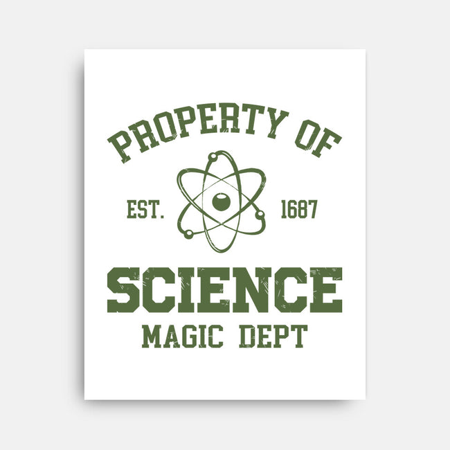 Property Of Science-None-Stretched-Canvas-Melonseta