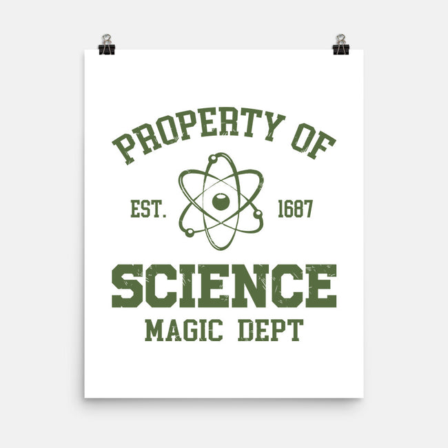 Property Of Science-None-Matte-Poster-Melonseta