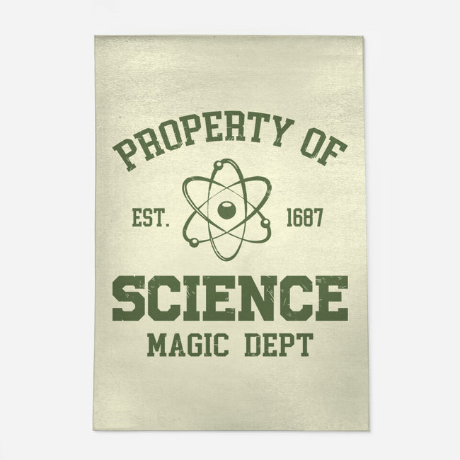 Property Of Science-None-Outdoor-Rug-Melonseta