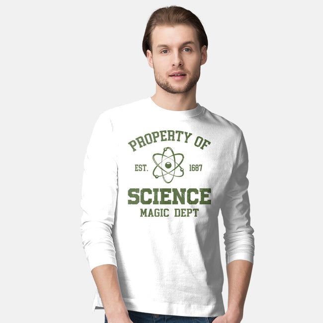 Property Of Science-Mens-Long Sleeved-Tee-Melonseta