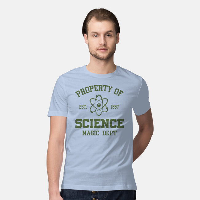 Property Of Science-Mens-Premium-Tee-Melonseta