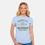 Property Of Science-Womens-Fitted-Tee-Melonseta