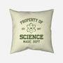 Property Of Science-None-Removable Cover-Throw Pillow-Melonseta