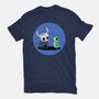 My Worm Friend-Mens-Basic-Tee-nickzzarto