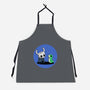 My Worm Friend-Unisex-Kitchen-Apron-nickzzarto